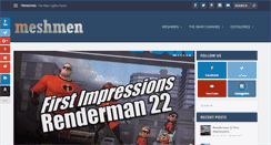 Desktop Screenshot of meshmen.com